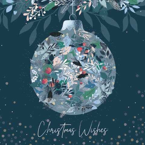 "FROSTY BAUBLE" LOROS Christmas Card