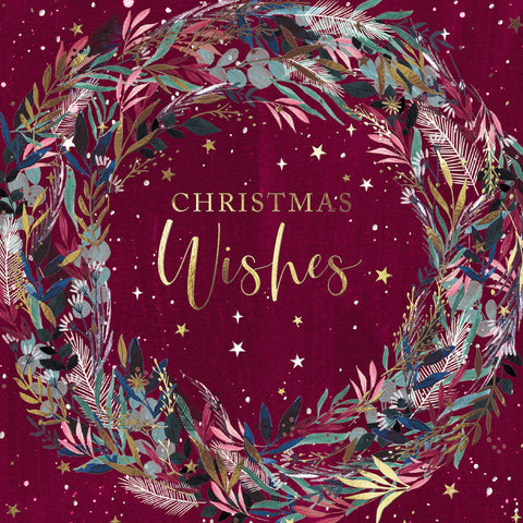"OPULENT GARLAND" LOROS Christmas Cards