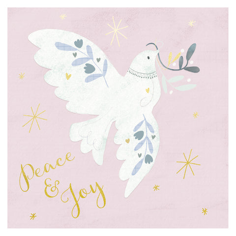 "DOVE OF HOPE" LOROS Christmas Card