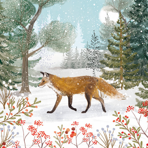 "WINTER WALK" LOROS Christmas Cards