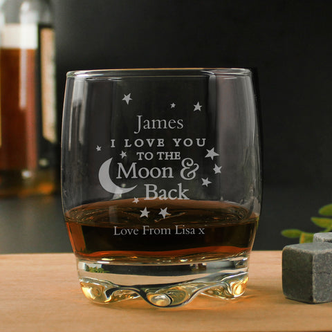 Personalised To the Moon and Back... Tumbler