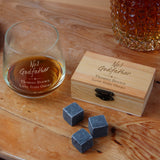 Personalised No.1 Cooling Stones & Glass Set
