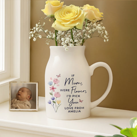 Personalised Id Pick You Jug Vase