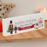 Personalised Nutcracker Wooden Sign