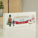 Personalised Nutcracker Wooden Sign