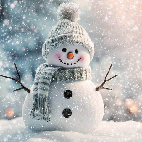 NEW Christmas Cards 'Sparkling Snowman' - Pack of 10 cards with envelopes.