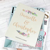 Personalised Floral Watercolour Wedding Planner