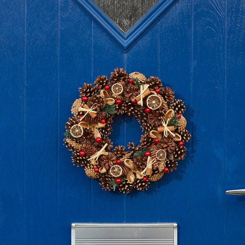 30cm Wreath For Door Christmas Decoration